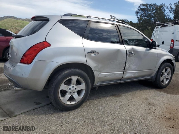 2003 Nissan Murano SL with VIN JN8AZ08T53W116700, listed as a Copart auction lot 50700875 with 213,881 mi miles and Salvage Title. Bid and sale history available at carsss.com. Image 3.