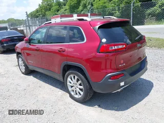 2016 Jeep Cherokee Limited with VIN 1C4PJMDB3GW267073, listed as a IAAI auction lot 42457201 with 84,325 mi miles and . Bid and sale history available at DreamBid. Image 3.