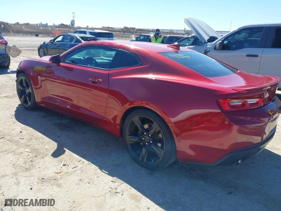 2017 Chevrolet Camaro 2LT with VIN 1G1FD1RSXH0158987, listed as a IAAI auction lot 41733066 with 93,441 mi miles. Bid and sale history available at carsss.com. Image 3.