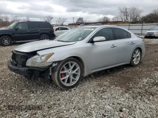 2009 Nissan Maxima SV with VIN 1N4AA51E79C832364, listed as a Copart auction lot 52252355 with 152,191 mi miles and Salvage Title. Bid and sale history available at DreamBid. Image 1.