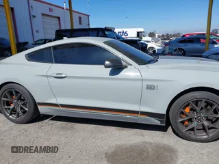 2021 Ford Mustang Mach 1 with VIN 1FA6P8R08M5550536, listed as a IAAI auction lot 41664249 with 19,006 mi miles and . Bid and sale history available at DreamBid. Image 13.
