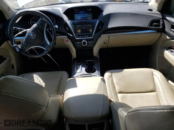 2016 Acura MDX с VIN 5FRYD3H20GB018622, выставлен на аукционе Copart как лот 53746995 с пробегом 66 110 миль миль и Списание • Salvage title. История ставок и продаж доступна на DreamBid. Изображение 8.