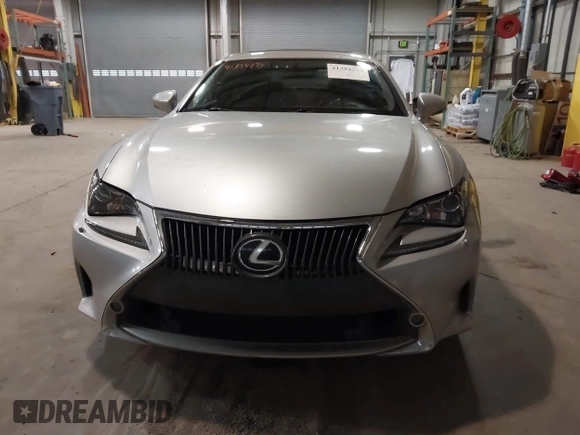 2015 Lexus RC 350 F Sport with VIN JTHSE5BC5F5001699, listed as a IAAI auction lot 41394274 with 150,319 mi miles and . Bid and sale history available at carsss.com. Image 13.