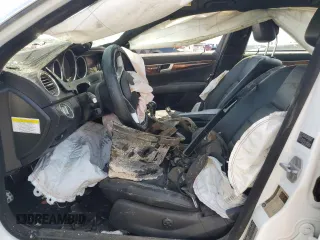2013 Mercedes-Benz C 300 Sport with VIN WDDGF8AB6DR265251, listed as a Copart auction lot 59912985 with Not provided miles and Salvage title. Bid and sale history available at DreamBid. Image 7.