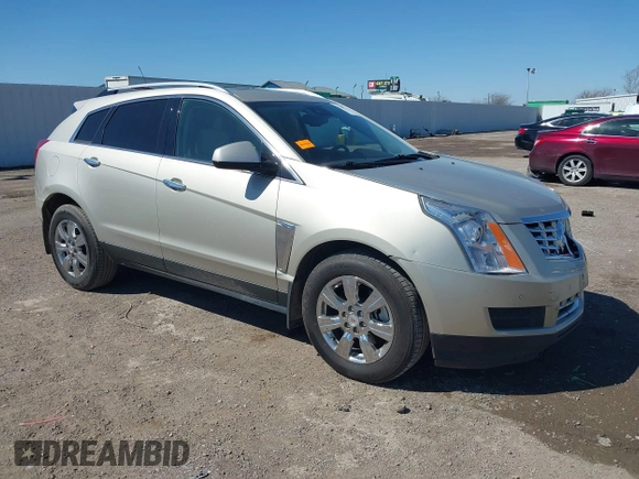 2015 Cadillac SRX Luxury Collection z VIN 3GYFNBE38FS641807, wystawiony jako IAAI lot #41669512 z przebiegiem 147 889 mil mil oraz . Historia ofert i sprzedaży dostępna na DreamBid. Obrazek 1.