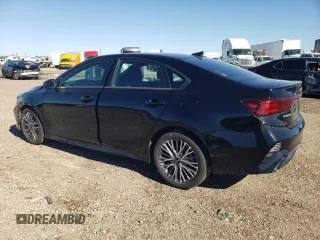 2023 Kia Forte GT-Line with VIN 3KPF54AD1PE670405, listed as a Copart auction lot 41576855 with 25,654 mi miles and Salvage Title. Bid and sale history available at carsss.com. Image 2.