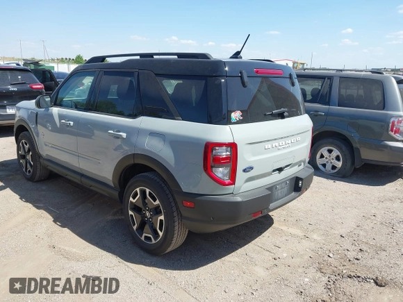 2021 Ford Bronco Sport Outer Banks with VIN 3FMCR9C67MRB14005, listed as a IAAI auction lot 42258413 with 73,856 mi miles and . Bid and sale history available at DreamBid. Image 3.
