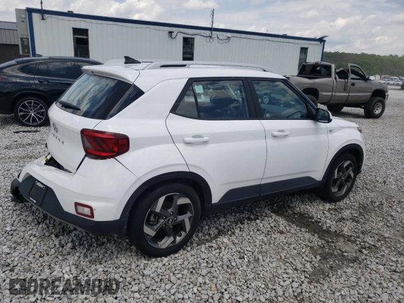 2021 Hyundai Venue SEL with VIN KMHRC8A32MU112797, listed as a Copart auction lot 56504095 with 59,662 mi miles and Salvage title. Bid and sale history available at DreamBid. Image 3.