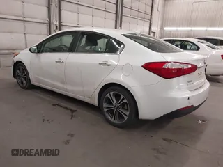2014 Kia Forte EX with VIN KNAFX4A80E5205536, listed as a IAAI auction lot 41882012 with 103,641 mi miles. Bid and sale history available at carsss.com. Image 3.