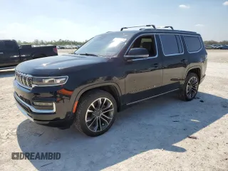 2022 Jeep Grand Wagoneer Series III с VIN 1C4SJVGJ0NS105456, выставлен на аукционе Copart как лот 46750515 с пробегом 26 706 миль миль и Списание • Salvage title. История ставок и продаж доступна на DreamBid. Изображение 1.