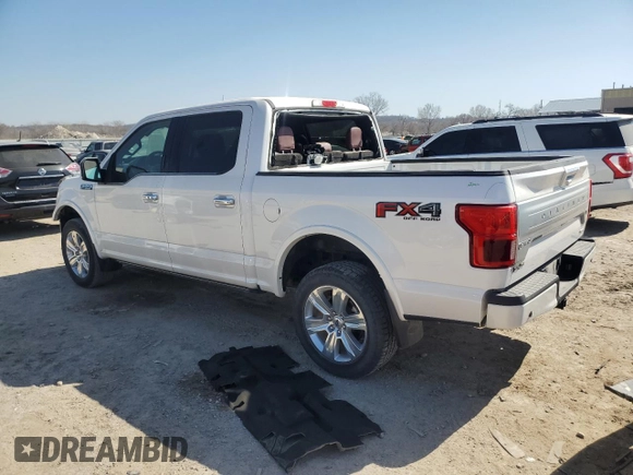 2019 Ford F-150 XL with VIN 1FTEW1E48KFD53334, listed as a Copart auction lot 48303595 with 40,208 mi miles and Salvage Title. Bid and sale history available at carsss.com. Image 2.