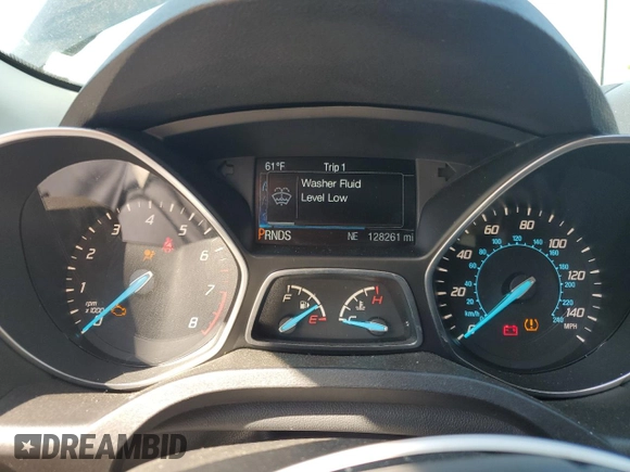 2016 Ford Escape SE with VIN 1FMCU9G93GUA77437, listed as a Copart auction lot 51807905 with 128,261 mi miles and Salvage Title. Bid and sale history available at DreamBid. Image 9.