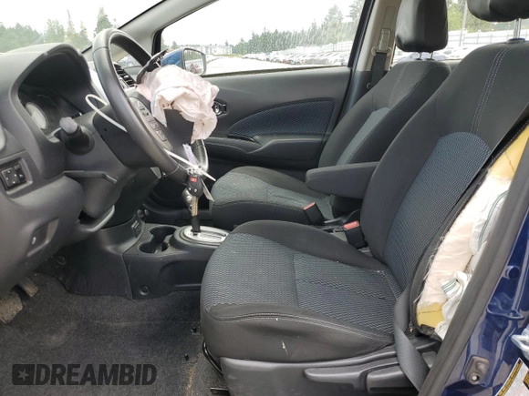 2017 Nissan Note SV with VIN 3N1CE2CP7HL365389, listed as a Copart auction lot 61293065 with 43,538 mi miles and Salvage title. Bid and sale history available at DreamBid. Image 7.