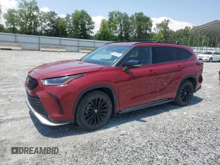 2023 Toyota Highlander L with VIN 5TDKDRBH5PS017100, listed as a Copart auction lot 61587625 with 49,508 mi miles and Salvage title. Bid and sale history available at DreamBid. Image 1.
