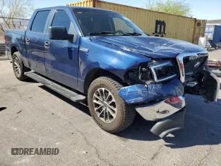 2008 Ford F-150 XLT с VIN 1FTPW12518FA83927, выставлен на аукционе Copart как лот 56245135 с пробегом 153 084 миль миль и Списание • Salvage title. История ставок и продаж доступна на DreamBid. Изображение 4.