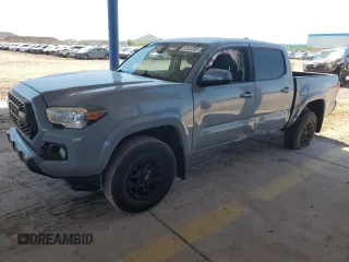 2020 Toyota Tacoma SR5 with VIN 3TMAZ5CN3LM120262, listed as a Copart auction lot 57537205 with 80,471 mi miles and Salvage title. Bid and sale history available at DreamBid. Image 1.