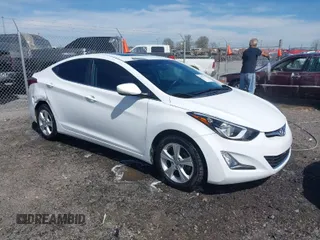 2016 Hyundai Elantra SE with VIN 5NPDH4AE0GH769882, listed as a IAAI auction lot 41811707 with 108,756 mi miles and . Bid and sale history available at DreamBid. Image 1.
