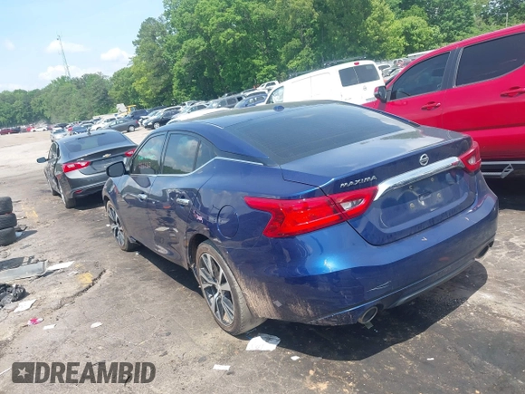 2017 Nissan Maxima SR with VIN 1N4AA6AP9HC451797, listed as a IAAI auction lot 42133562 with 160,549 mi miles and . Bid and sale history available at DreamBid. Image 3.