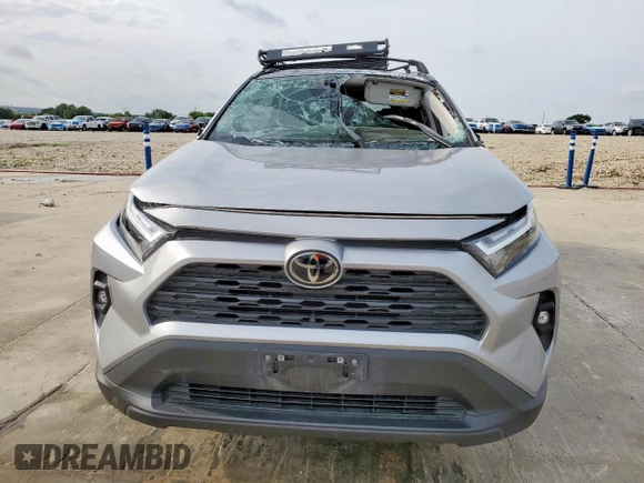 2024 Toyota RAV4 XLE Premium with VIN 2T3C1RFV6RC278672, listed as a Copart auction lot 54777375 with 23,857 mi miles and Salvage title. Bid and sale history available at DreamBid. Image 5.