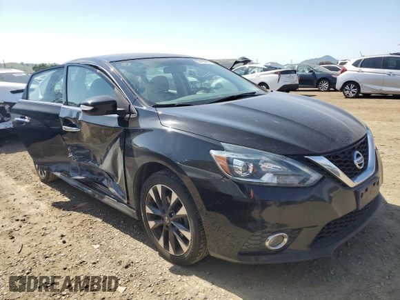 2017 Nissan Sentra S with VIN 3N1AB7AP2HY309010, listed as a Copart auction lot 53195915 with 90,595 mi miles and Salvage Title. Bid and sale history available at DreamBid. Image 4.