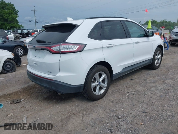 2017 Ford Edge SE with VIN 2FMPK4G92HBB37287, listed as a IAAI auction lot 42423560 with 176,943 mi miles and . Bid and sale history available at DreamBid. Image 4.