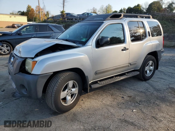 2005 Nissan Xterra SE z VIN 5N1AN08W55C613800, wystawiony jako Copart lot #75808284 z przebiegiem 135 127 mil mil oraz Szkoda całkowita • Salvage title. Historia ofert i sprzedaży dostępna na DreamBid. Obrazek 1.
