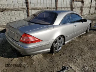 2003 Mercedes-Benz CL-Class 5.0L with VIN WDBPJ75J83A036943, listed as a Copart auction lot 46193905 with 140,197 mi miles and Salvage Title. Bid and sale history available at carsss.com. Image 3.