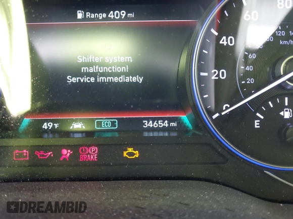 2022 Hyundai Palisade SEL z VIN KM8R4DHE3NU457853, wystawiony jako IAAI lot #42028080 z przebiegiem 34 654 mil mil oraz . Historia ofert i sprzedaży dostępna na DreamBid. Obrazek 7.