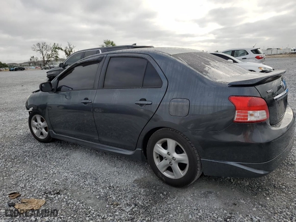 2007 Toyota Yaris with VIN JTDBT923671002917, listed as a Copart auction lot 51206025 with 360,675 mi miles and Salvage Title. Bid and sale history available at carsss.com. Image 2.