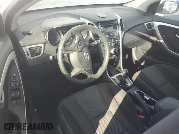 2016 Hyundai Elantra GT with VIN KMHD35LH7GU256688, listed as a Copart auction lot 75697354 with 0 mi miles and Non Repairable. Bid and sale history available at carsss.com. Image 8.