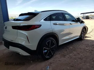2023 Infiniti QX55 Essential with VIN 3PCAJ5KR2PF101501, listed as a Copart auction lot 57913585 with 13,999 mi miles and Salvage title. Bid and sale history available at DreamBid. Image 3.