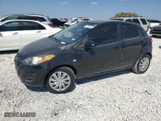 2012 Mazda Mazda2 Sport with VIN JM1DE1KYXC0151217, listed as a Copart auction lot 73162184 with 191,348 mi miles and Salvage Title. Bid and sale history available at carsss.com. Image 1.