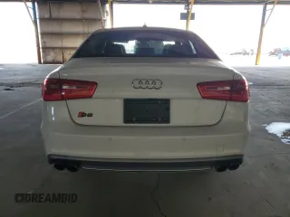 2014 Audi S6 Prestige with VIN WAUF2AFC3EN084253, listed as a Copart auction lot 41615525 with 91,676 mi miles and Salvage Title. Bid and sale history available at carsss.com. Image 6.