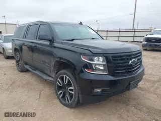 2018 Chevrolet Suburban Premier with VIN 1GNSCJKC3JR253802, listed as a IAAI auction lot 41442438 with 151,781 mi miles. Bid and sale history available at carsss.com. Image 1.