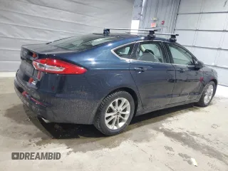 2020 Ford Fusion SE with VIN 3FA6P0HD0LR158152, listed as a Copart auction lot 50740625 with 24,058 mi miles and Salvage Title. Bid and sale history available at DreamBid. Image 3.