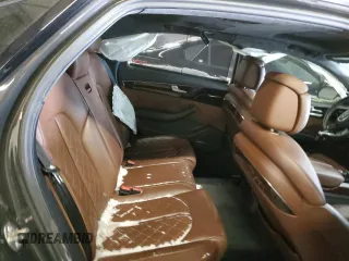 2015 Audi A8 L 4.0T with VIN WAU32AFD4FN007436, listed as a Copart auction lot 89020695 with 0 mi miles and Salvage Title. Bid and sale history available at carsss.com. Image 11.