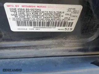 2012 Mitsubishi Outlander ES with VIN JA4AS2AWXCU000737, listed as a Copart auction lot 70367484 with 222,412 mi miles and Salvage Title. Bid and sale history available at carsss.com. Image 13.