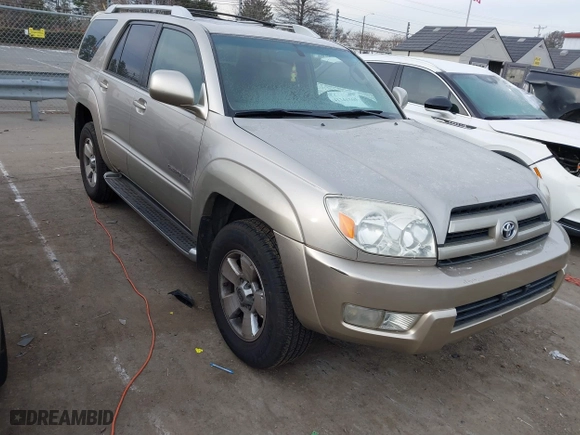 2004 Toyota 4Runner Limited with VIN JTEBU17R140041553, listed as a IAAI auction lot 41346360 with 1 mi miles. Bid and sale history available at carsss.com. Image 1.