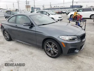 2016 BMW 2 Series M235i with VIN WBA1J7C52GV359572, listed as a Copart auction lot 38942884 with 65,456 mi miles. Bid and sale history available at carsss.com. Image 4.