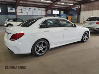 2016 Mercedes-Benz C 300 Luxury with VIN 55SWF4KB4GU126497, listed as a Copart auction lot 54572505 with 101,699 mi miles and Salvage Title. Bid and sale history available at DreamBid. Image 3.