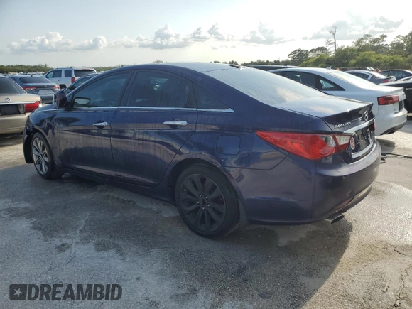 2011 Hyundai Sonata Limited with VIN 5NPEC4ACXBH117278, listed as a Copart auction lot 44442365 with 276,835 mi miles and Salvage Title. Bid and sale history available at DreamBid. Image 2.