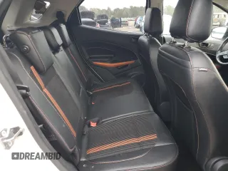2018 Ford EcoSport SES z VIN MAJ6P1CL8JC240081, wystawiony jako Copart lot #83957294 z przebiegiem 39 193 mil mil oraz Szkoda całkowita • Salvage title. Historia ofert i sprzedaży dostępna na DreamBid. Obrazek 11.