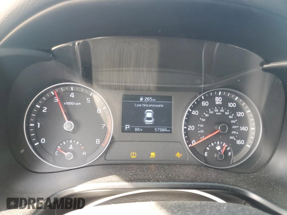 2019 Kia Forte LXS with VIN 3KPF24AD2KE129932, listed as a Copart auction lot 50815795 with 57,384 mi miles and Salvage Title. Bid and sale history available at carsss.com. Image 9.