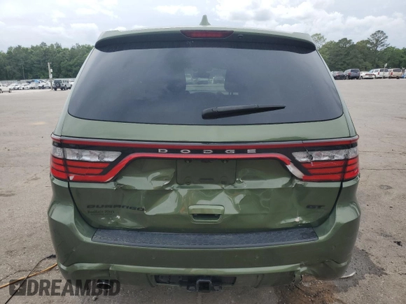 2020 Dodge Durango GT with VIN 1C4RDHDG5LC381204, listed as a Copart auction lot 54610185 with 101,704 mi miles and Salvage title. Bid and sale history available at DreamBid. Image 6.