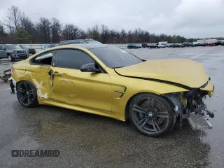 2017 BMW M4 z VIN WBS3R9C53HK708847, wystawiony jako Copart lot #51604635 z przebiegiem 78 560 mil mil oraz Szkoda całkowita • Salvage title. Historia ofert i sprzedaży dostępna na DreamBid. Obrazek 4.