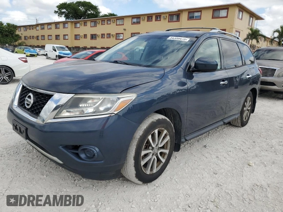 2013 Nissan Pathfinder SL with VIN 5N1AR2MM6DC615185, listed as a Copart auction lot 54359475 with 174,224 mi miles and Clean Title. Bid and sale history available at carsss.com. Image 1.