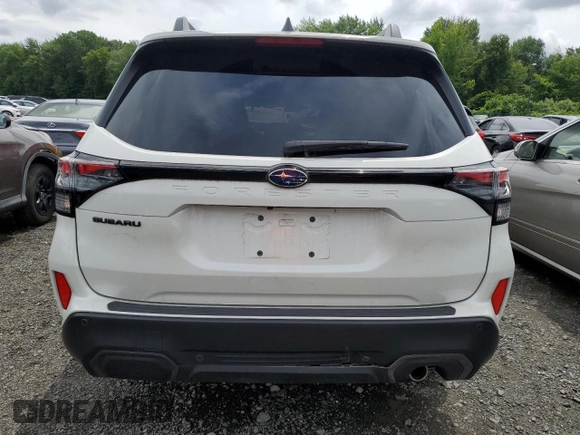 2025 Subaru Forester Limited with VIN JF2SLDRC2SH417226, listed as a Copart auction lot 63832325 with 8,158 mi miles and Salvage title. Bid and sale history available at DreamBid. Image 6.