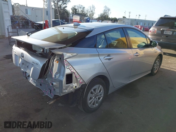 2016 Toyota Prius Two with VIN JTDKBRFU4G3014560, listed as a IAAI auction lot 41968960 with 101,530 mi miles and . Bid and sale history available at DreamBid. Image 4.