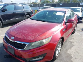 2013 Kia Optima LX with VIN 5XXGM4A75DG177167, listed as a IAAI auction lot 41889164 with 50,740 mi miles. Bid and sale history available at carsss.com. Image 6.