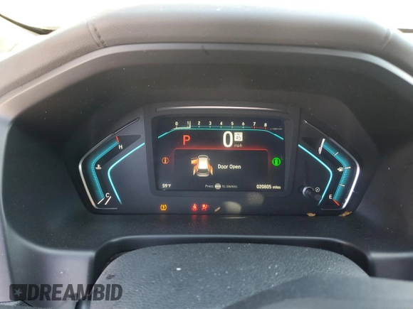 2024 Honda Odyssey Sport with VIN 5FNRL6H72RB067314, listed as a Copart auction lot 50687805 with 20,805 mi miles and Salvage Title. Bid and sale history available at DreamBid. Image 9.